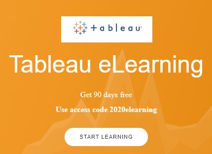 India Desire : Tableau eLearning Offer- Get Free 90 Days Tableau E-Learning Courses